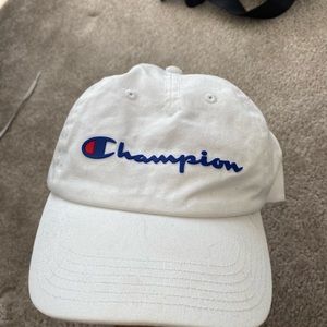 White champion hat